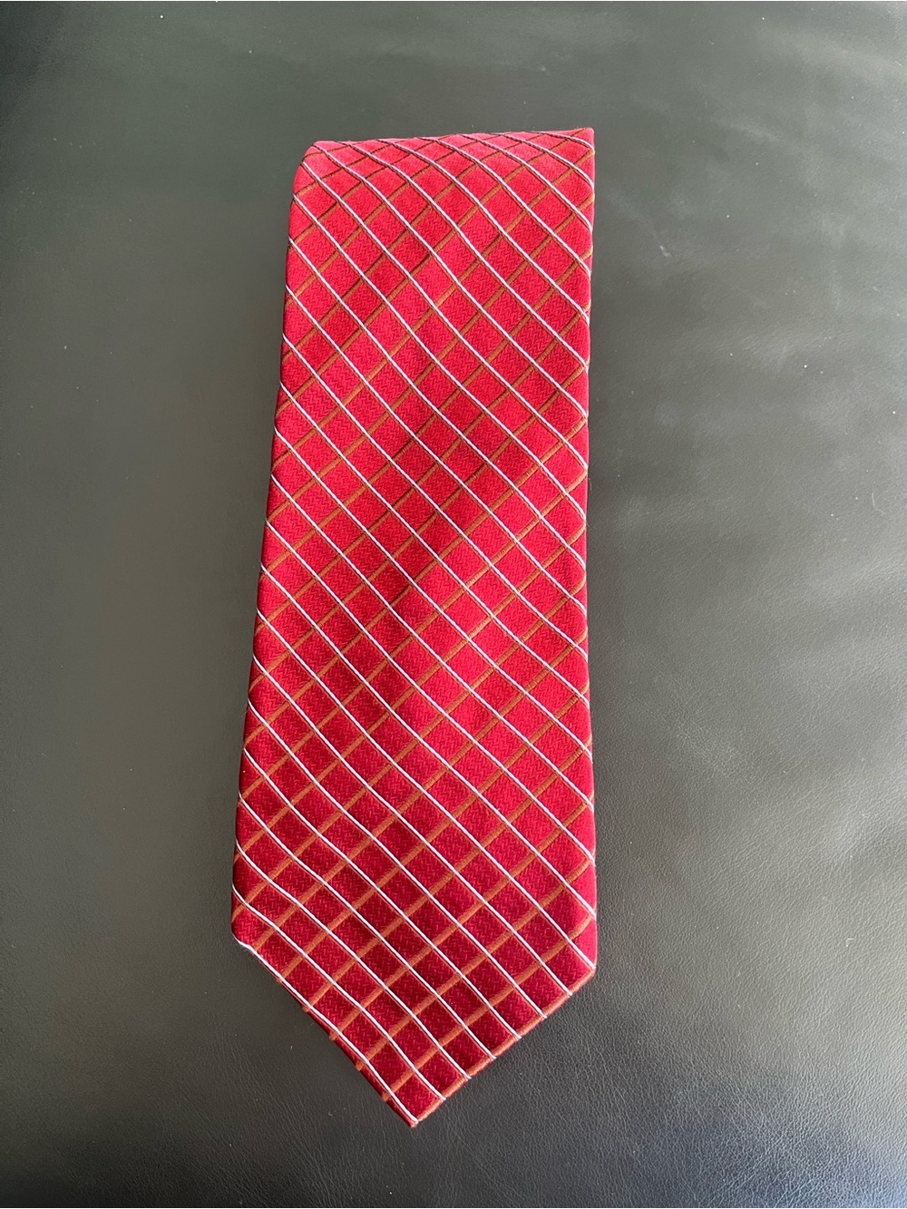 Ike Behar Silk Grid Tie